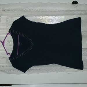 Express studded color top